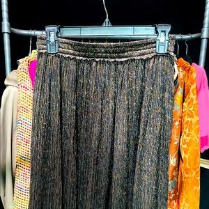 Beautiful shiny midi skirts